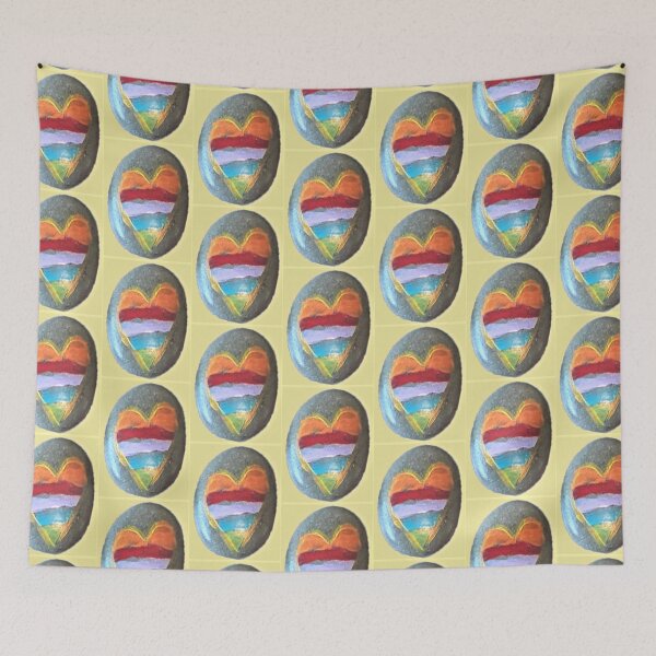 Item preview, Rainbow Heart designed and sold by craftsbydaphy.