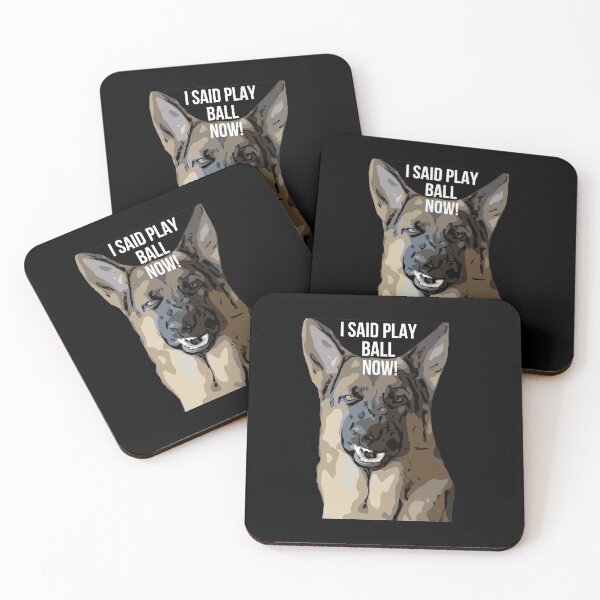 Item preview, German Shepard Play Ball Now designed and sold by fried1982.