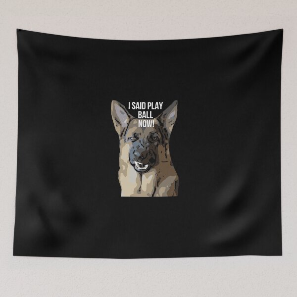 Item preview, German Shepard Play Ball Now designed and sold by fried1982.