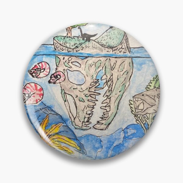 Item preview, Nautical Prehistoric Island designed and sold by marcnking.