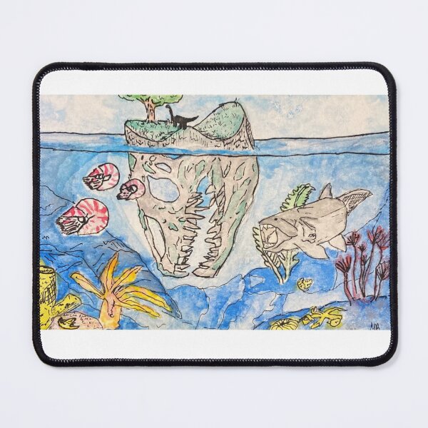 Item preview, Nautical Prehistoric Island designed and sold by marcnking.
