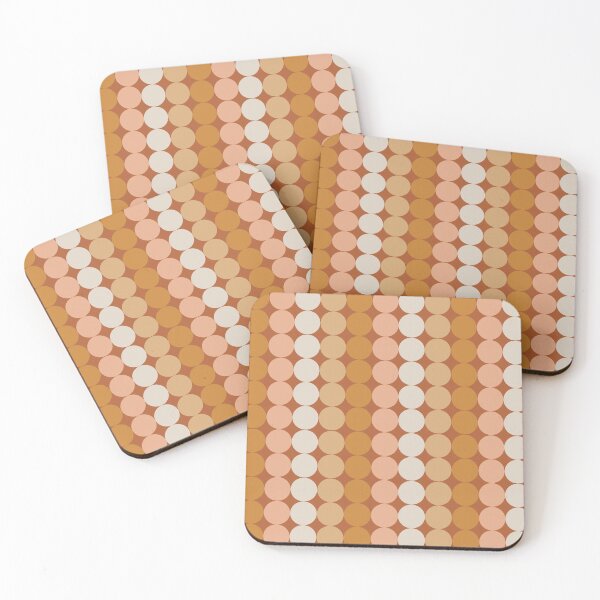 Item preview, Dotty Striped Pattern in Clay Earth Tones designed and sold by kierkegaard.