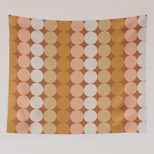Item preview, Dotty Striped Pattern in Clay Earth Tones designed and sold by kierkegaard.