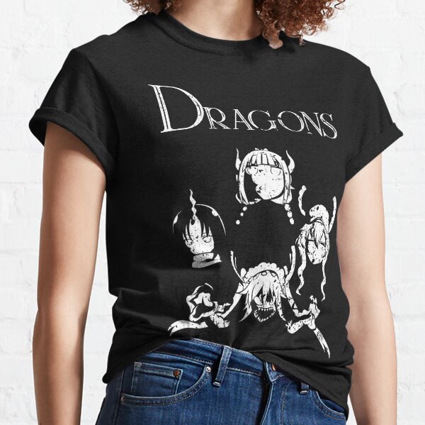 MISS  KOBAYASHI'S DRAGON MAID: DRAGONS (GRUNGE STYLE) Classic T-Shirt