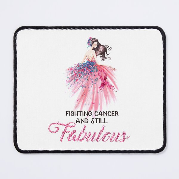 Item preview, Fighting Breast Cancer & Still Fabulous Awareness Gorgeous Girl Fighting Diamon Graphic designed and sold by Claytonstore.