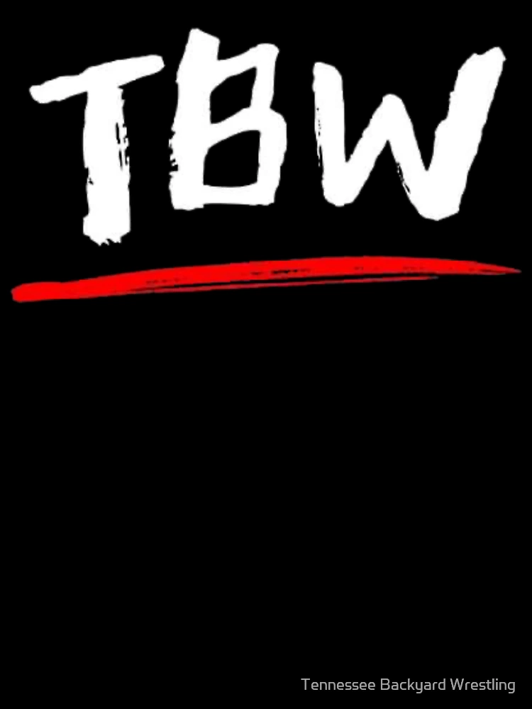 Thumbnail 7 of 7, Oversized T-Shirt, TBW Logo Merchandise designed and sold by Tennessee Backyard Wrestling.