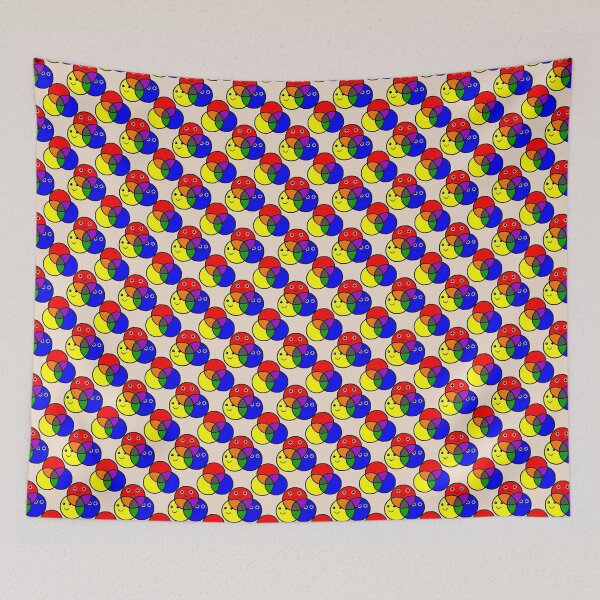 Item preview, Smiling Primary Secondary Colors designed and sold by Gravityx9.