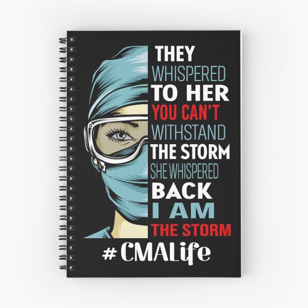 Item preview, They whispered to her you can't withstand the storm she whispered back i am the storm CMA life designed and sold by JOSEPH PERONA.