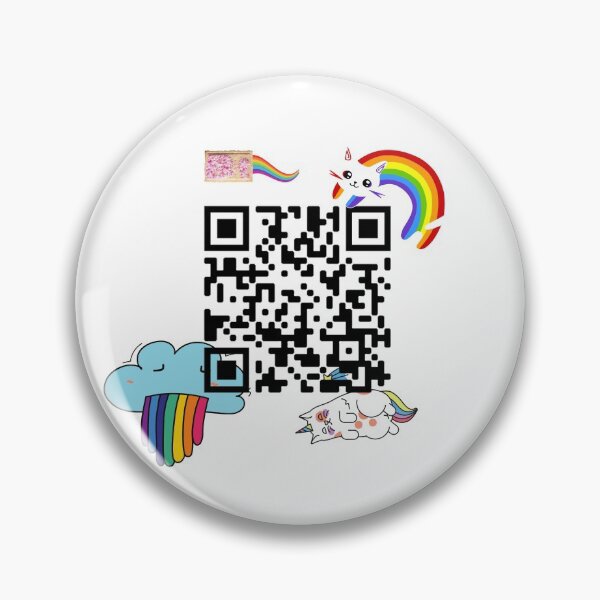 Item preview, Nyan Cat QR Code Design designed and sold by QRcodeTees.