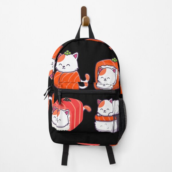 Item preview, Persian Cat Sushi, Sushi Roll Shirt, Sushi Print designed and sold by HappyCatsStore.