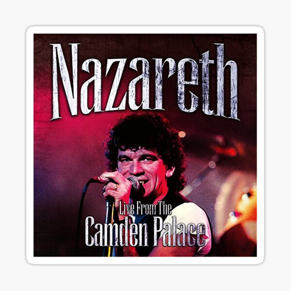 Aperçu de l'œuvre Nazareth Band Rock Scotland a eu plusieurs hits au Royaume-Uni Chemise de groupe exclusive populaire Desi créée et vendue par NazarethbandLar.
