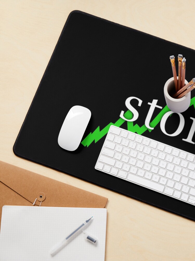 Alternate view of Stonks Mouse Pad