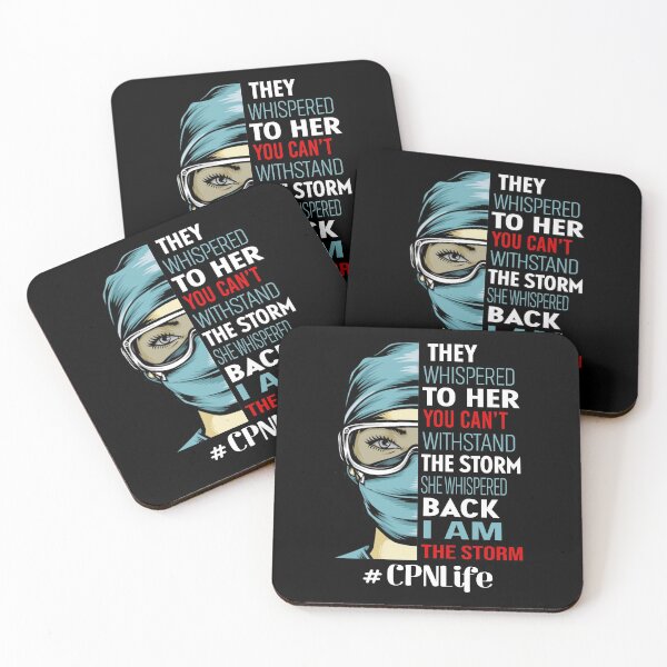 Item preview, They whispered to her you can't withstand the storm she whispered back i am the storm CPN life designed and sold by JOSEPH PERONA.
