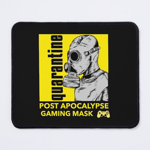 Item preview, Quarantine! Post Apocalypse Gaming Mask! Covid Gaming Inspired Design  designed and sold by mkzmerch.