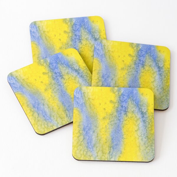 Item preview, Abstract In Blue And Yellow designed and sold by Anita Smedberg.
