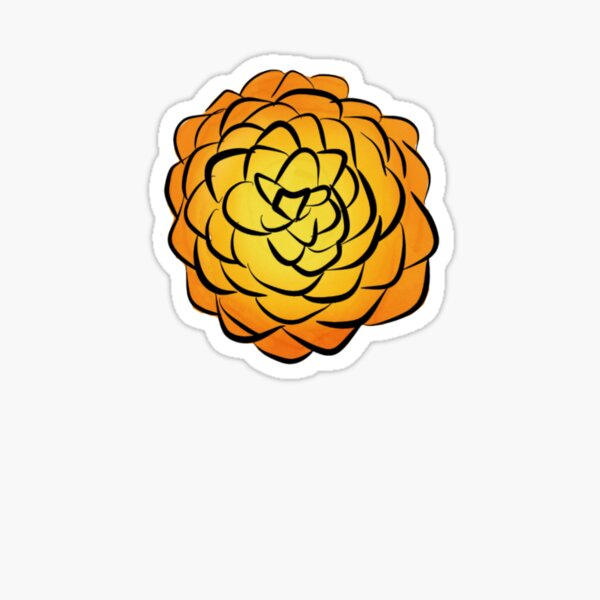 Item preview,  Yellow Dahlia Flower designed and sold by Moxieann.