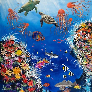 Artwork thumbnail, Seascape by Tracey Rolandelli