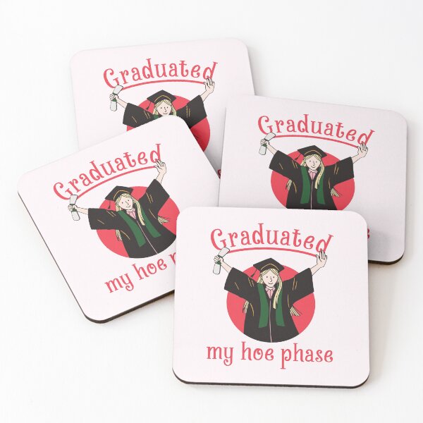 Item preview, Graduated My Hoe Phase - Graduation designed and sold by StarsForgers.