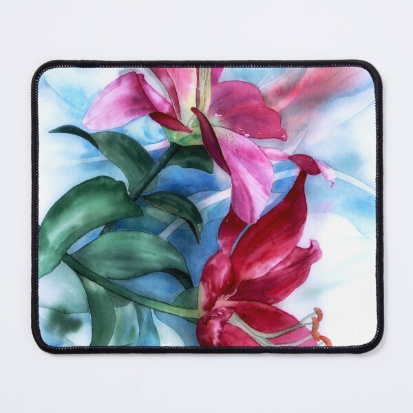 Item preview, Pink and Red Lily  designed and sold by Britt's Addiction.