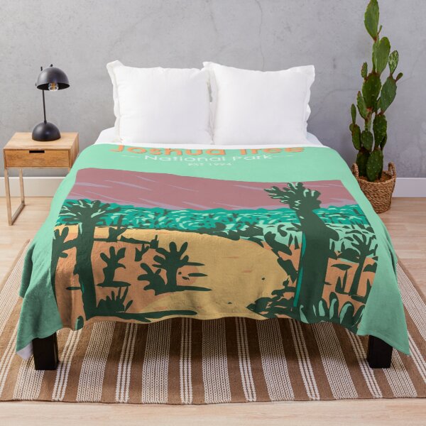 Item preview, Joshua Tree National Park Cholla Cactus Garden California Vintage designed and sold by KrisSidDesigns.