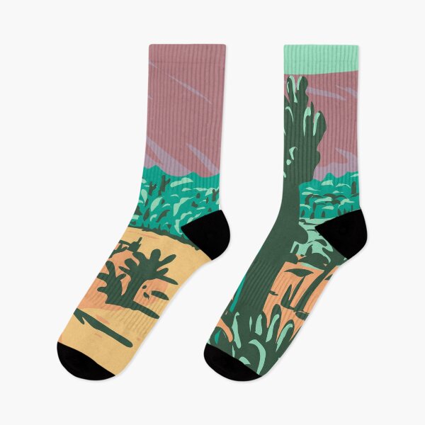 Item preview, Joshua Tree National Park Cholla Cactus Garden California Vintage designed and sold by KrisSidDesigns.