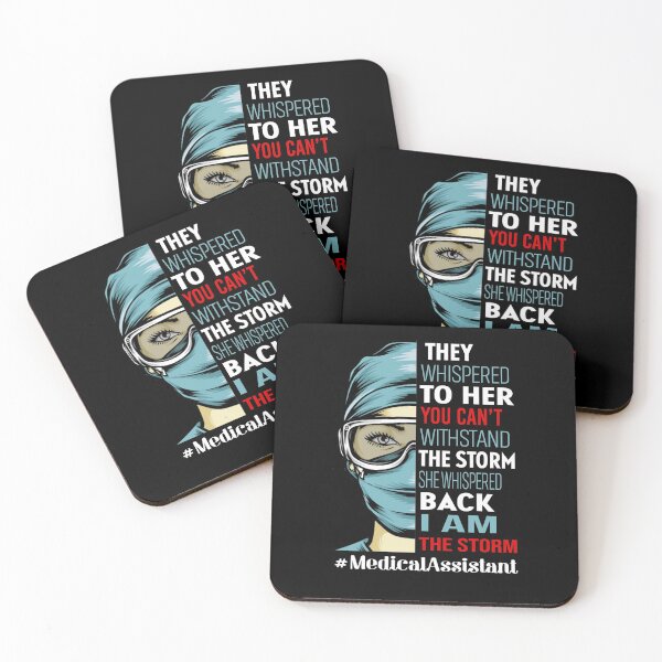Item preview, They whispered to her you can't withstand the storm she whispered back i am the storm medical assistand designed and sold by JOSEPH PERONA.