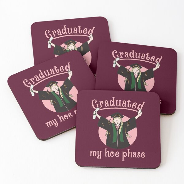 Item preview, Graduated My Hoe Phase - Graduation designed and sold by StarsForgers.