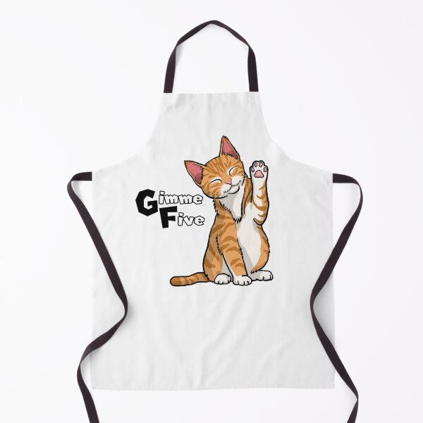 Item preview, Gimme five cat designed and sold by HandsomeCat.