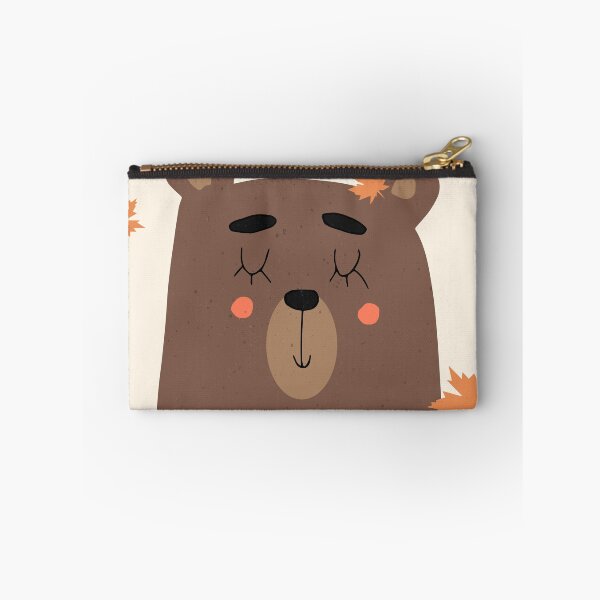 Item preview, Cute bear.Open the door of autumn. designed and sold by ProjectKittyArt.