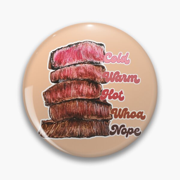 Item preview, Steak Temperature designed and sold by Uplift Illustrations.