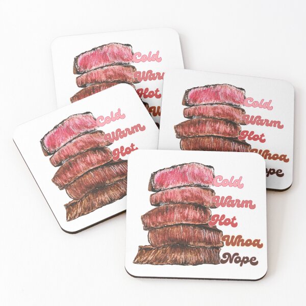 Item preview, Steak Temperature designed and sold by Uplift Illustrations.
