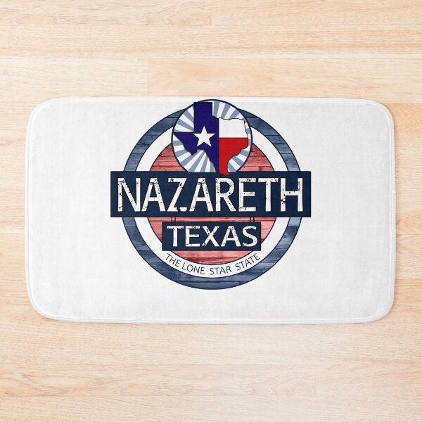 Item preview, Nazareth Band Rock Scotland Hard Formed In Dunfermline Nazareth Texas Rustic Wood Circle Britania designed and sold by NazarethbandLar.