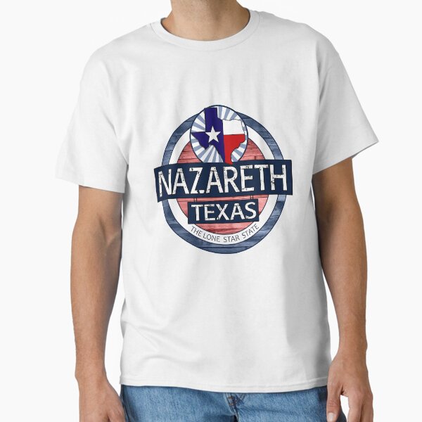 Item preview, Nazareth Band Rock Scotland Hard Formed In Dunfermline Nazareth Texas Rustic Wood Circle Britania designed and sold by NazarethbandLar.