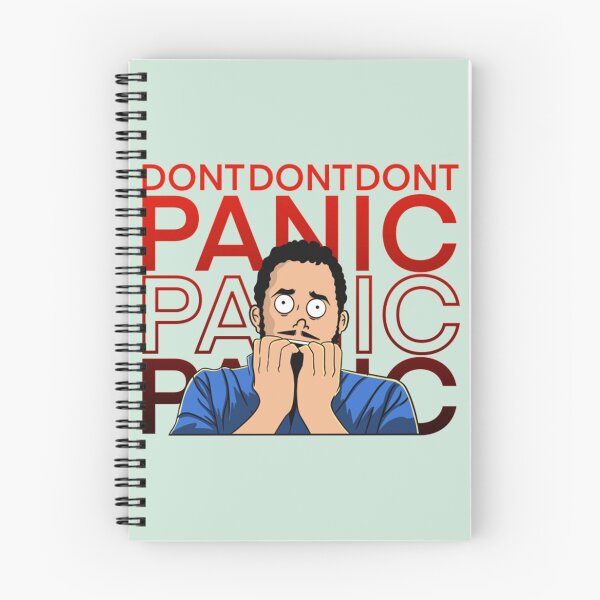 Item preview, Dont Panic designed and sold by hhandomMugs.