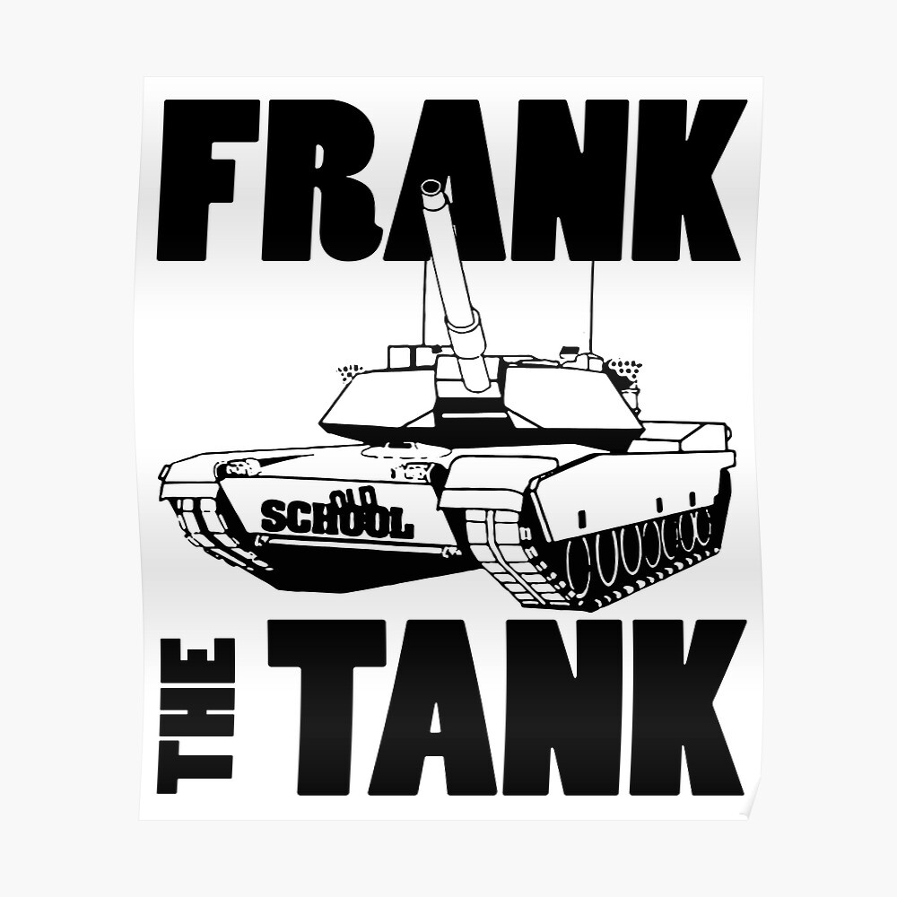 Old School Frank The Tank - Frank The Tank - Sticker