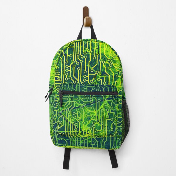 Item preview, Green and Yellow Glowing Circuit Board Texture designed and sold by bexilla.
