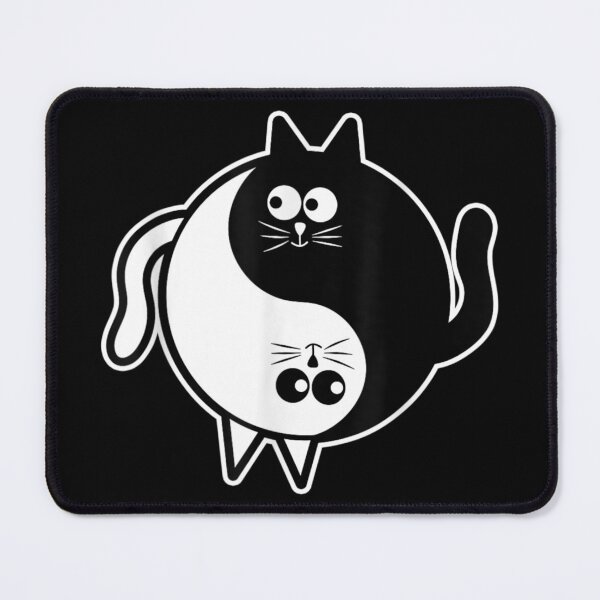 Item preview, Yin Yang Cat for Women Men Kids - Yin Yang designed and sold by HappyCatsStore.