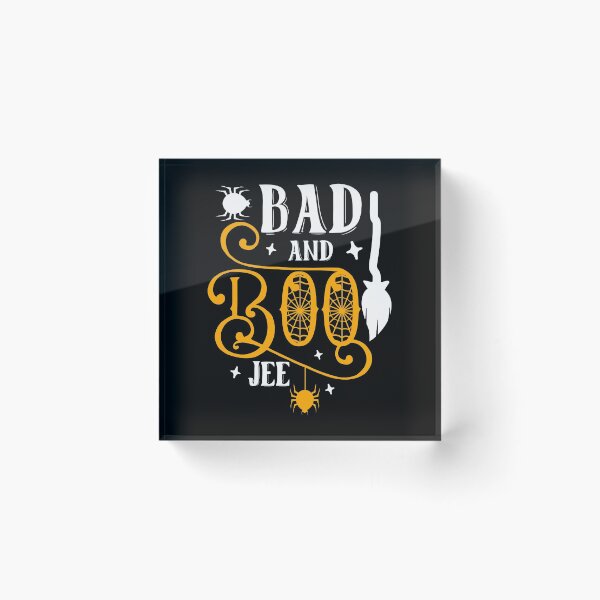 Item preview, Bad And BOO Jee, Happy Halloween designed and sold by mdnrsakib.