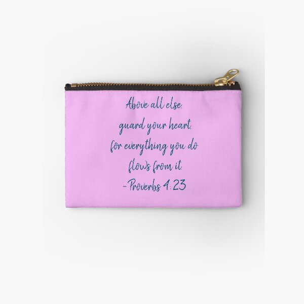 Item preview, Proverbs 4 Inspirational Bible Verse designed and sold by Suzzyrein.