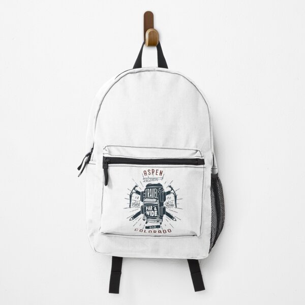 Item preview, Aspen Colorado Backpack Gear Retro designed and sold by KrisSidDesigns.