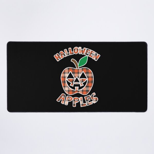 Item preview, Halloween Apples Scary Face | Plaid Pattern Apple designed and sold by GravitiTees.
