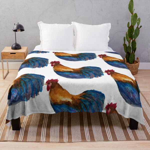 Item preview, Rooster in watercolour designed and sold by Tessa Bryden.