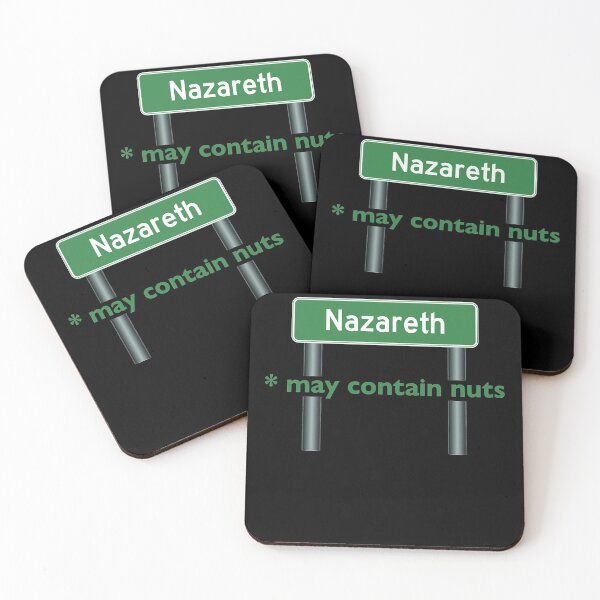 Artikelvorschau, Nazareth Band Rockmusik Schottland Hard Love Hearts Nazareth - May Contain Nuts Retro entworfen und verkauft von NazarethbandLar.