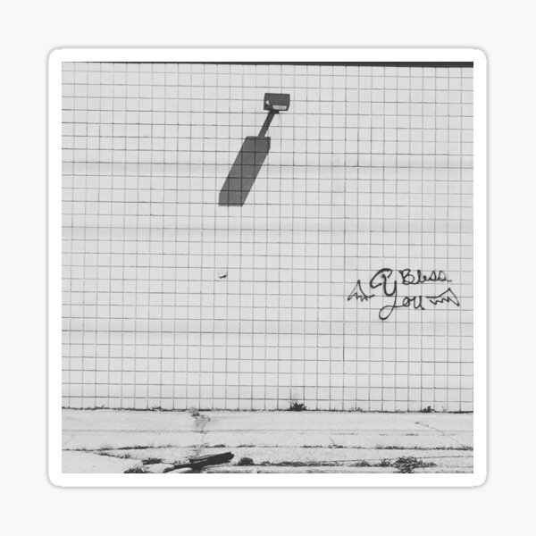 Bless You - Found Art Sticker