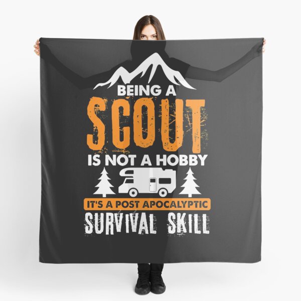 Item preview, Being A Scout Is Not A Hobby Apocalyptic Survival Skill Funny Scout designed and sold by phoebesara86.