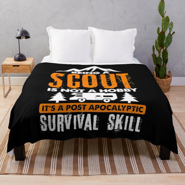 Item preview, Being A Scout Is Not A Hobby Apocalyptic Survival Skill Funny Scout designed and sold by phoebesara86.