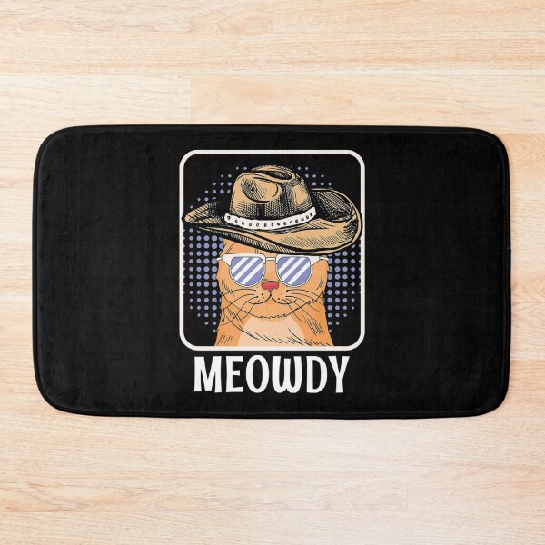 Item preview, Meowdy for a Funny Texas Cat Fans Pullover Hoodie designed and sold by GodivaShop.