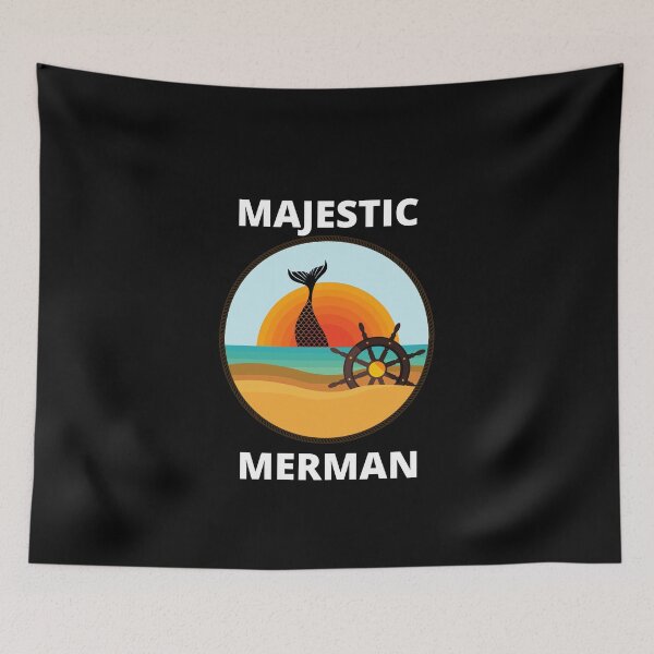 Item preview, Majestic Merman designed and sold by Yazztees.
