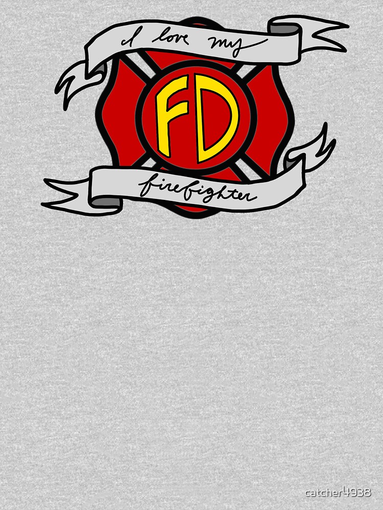Discover I Love My Firefighter Pullover Hoodie