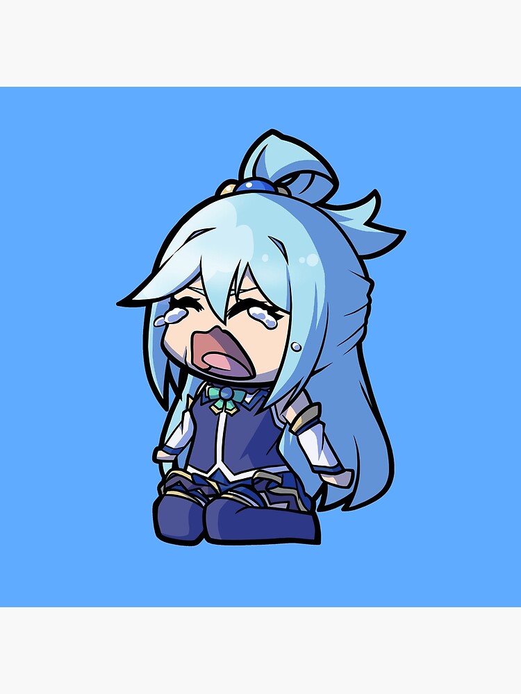 Chibi Aqua - Konosuba | Art Board Print